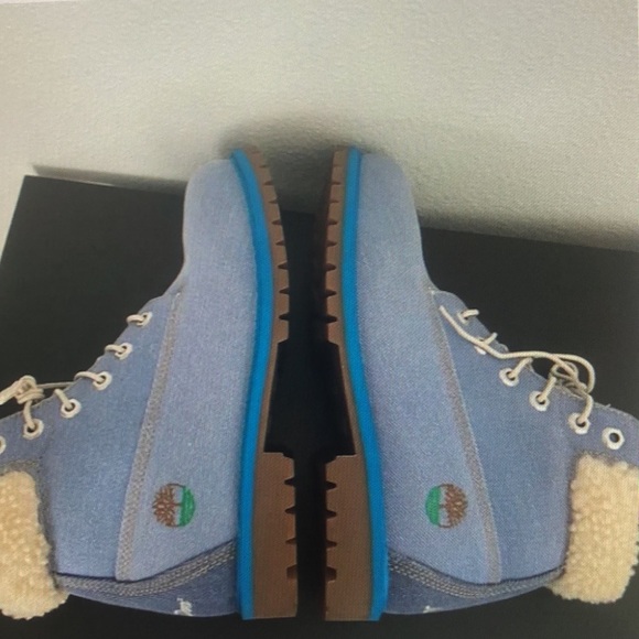 Timberland blue don junior 6 inch denim boots - Picture 3 of 4